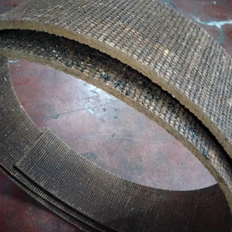 Kampas rem meteran tebal 10mm / Brake Lining Woven / Kampas Winch Asbestos