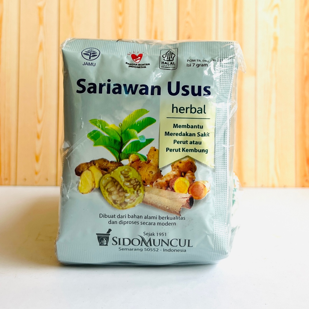 

Jamu Sariawan Usus Sidomuncul isi 10 Sachet
