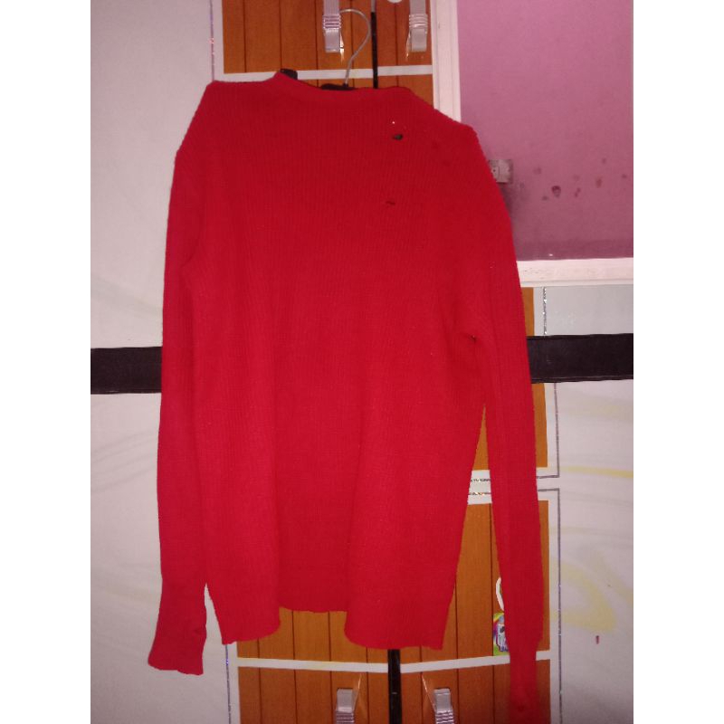 rajut wanita, celana jeans, baju terusan