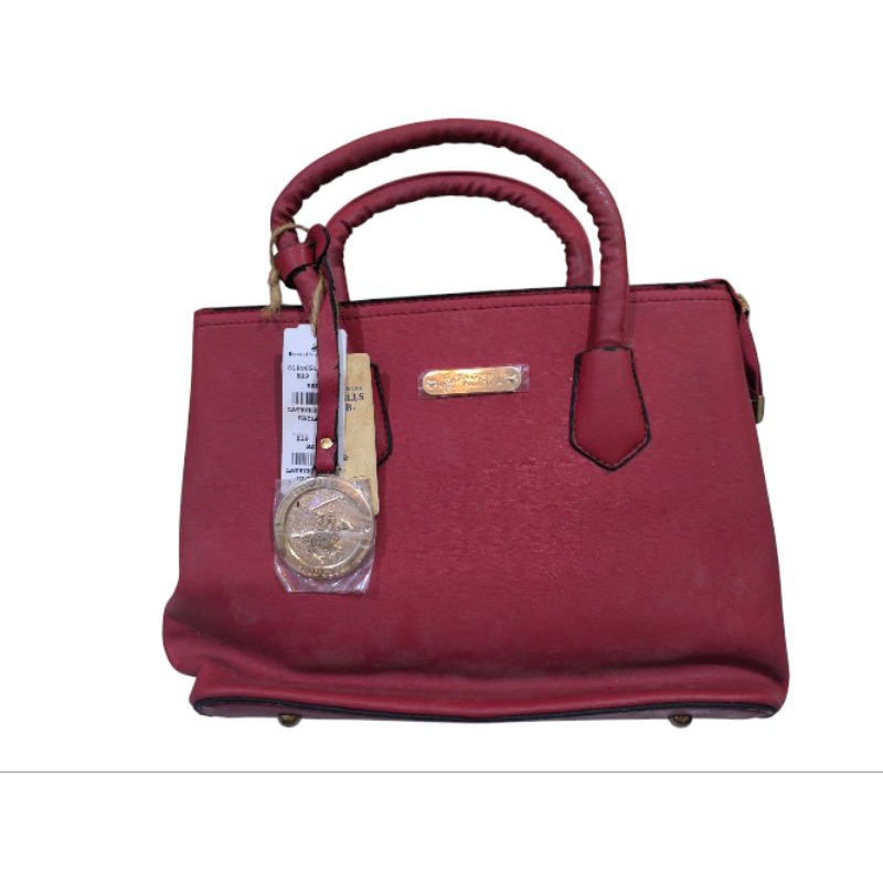 tas wanita merk beverly Hills polo Club original