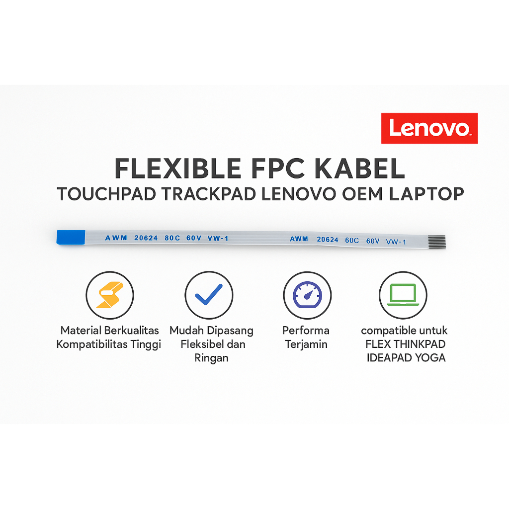 Cara Pasang Kabel Touchpad HP Lenovo Flex untuk Laptop