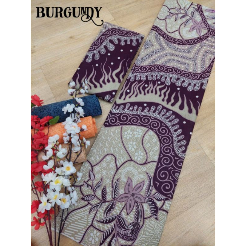 COD Kain batik pekalongan seragam katun halus premium batik printing panjang