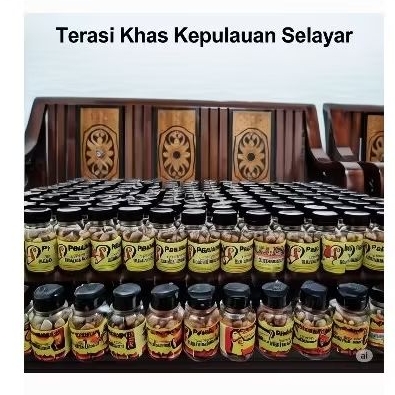 

READY !!! TERASI khas kepulauan selayar isi 50 biji