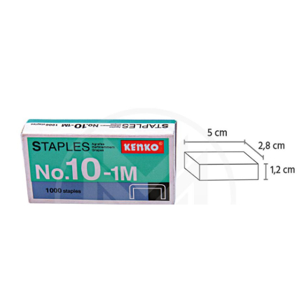 

Kenko isi staples no. 10 -1M dan no. 3 -1M