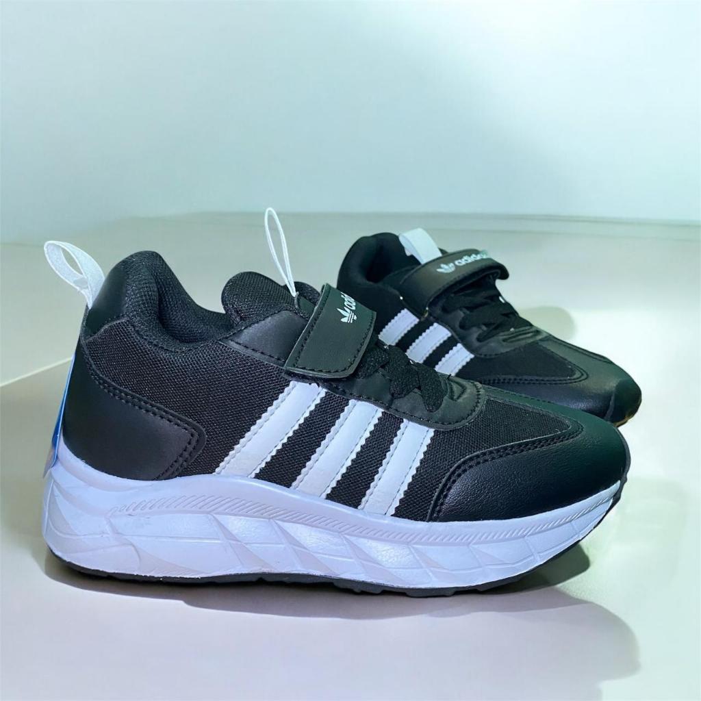 sepatu sekolah anak-anak hitam putih sd keren