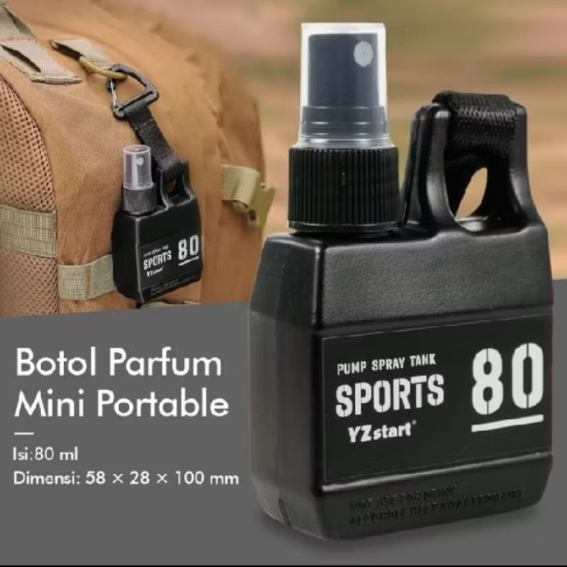 [ TWU_12 ] Botol Pump Spray 80ml Botol Parfume traveing isi ulang Botol Spray Portable Muultifingsi