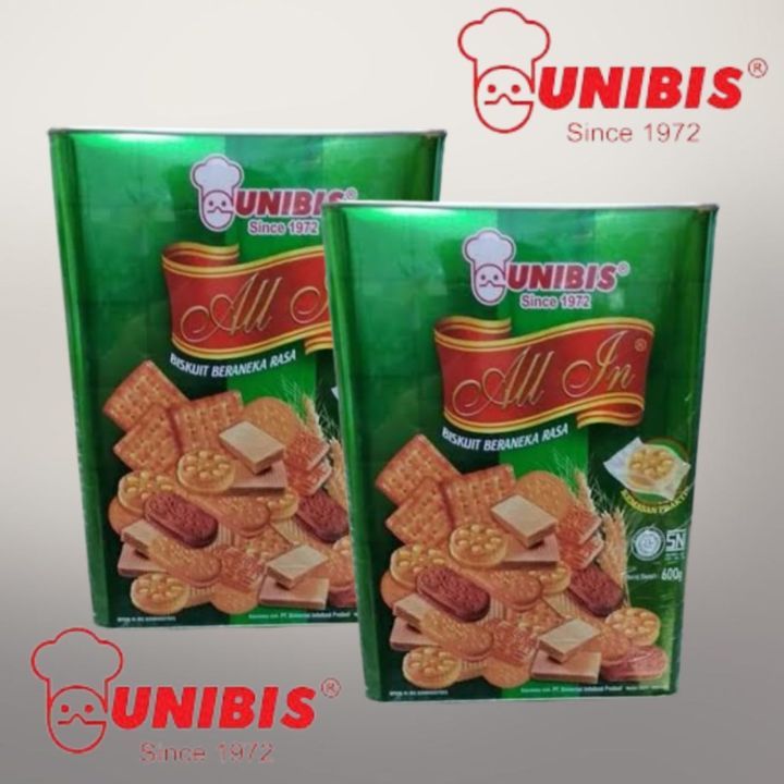 

UNIBIS ALL IN BISCUIT 600 GRAM UNIBIS ALL IN SEGI KALENG PROMO!!!