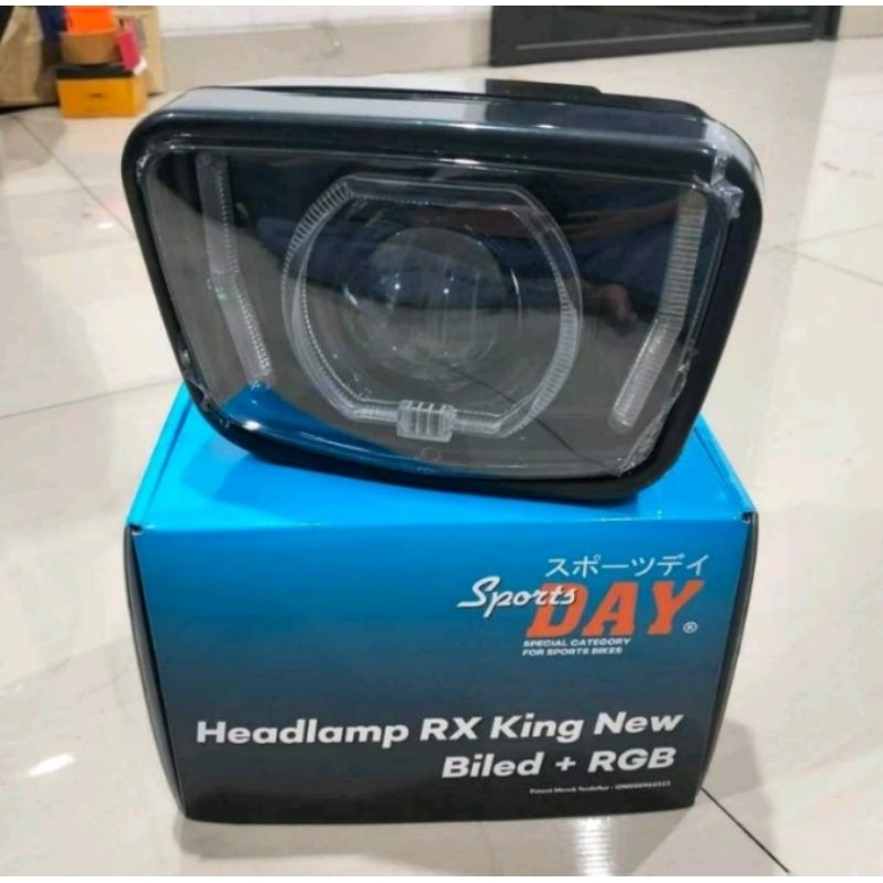 Lampu Biled Rx King RGB 3'0 Set Batok Lampu LED Rx king Import