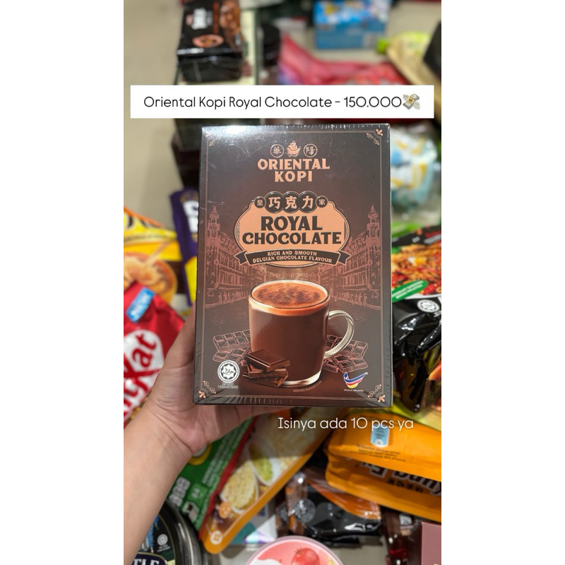 

Open PO Oriental Kopi Royal Chocolate (Ready 25 Juni 2025)