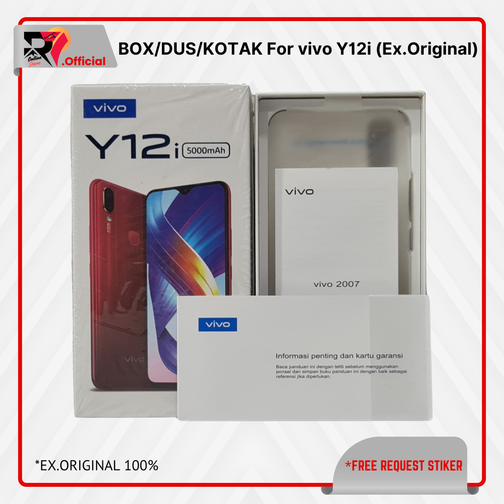 

BOX/DUS/KOTAK For vivo Y12i (Ex.Original)