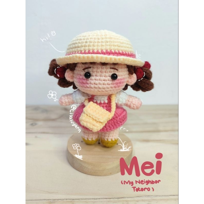 Keychain Ghibli Mei Totoro