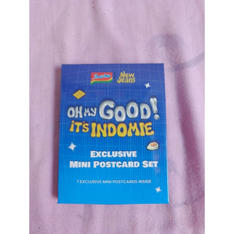 MINI POSTCARD NEW JEANS X INDOMIE
