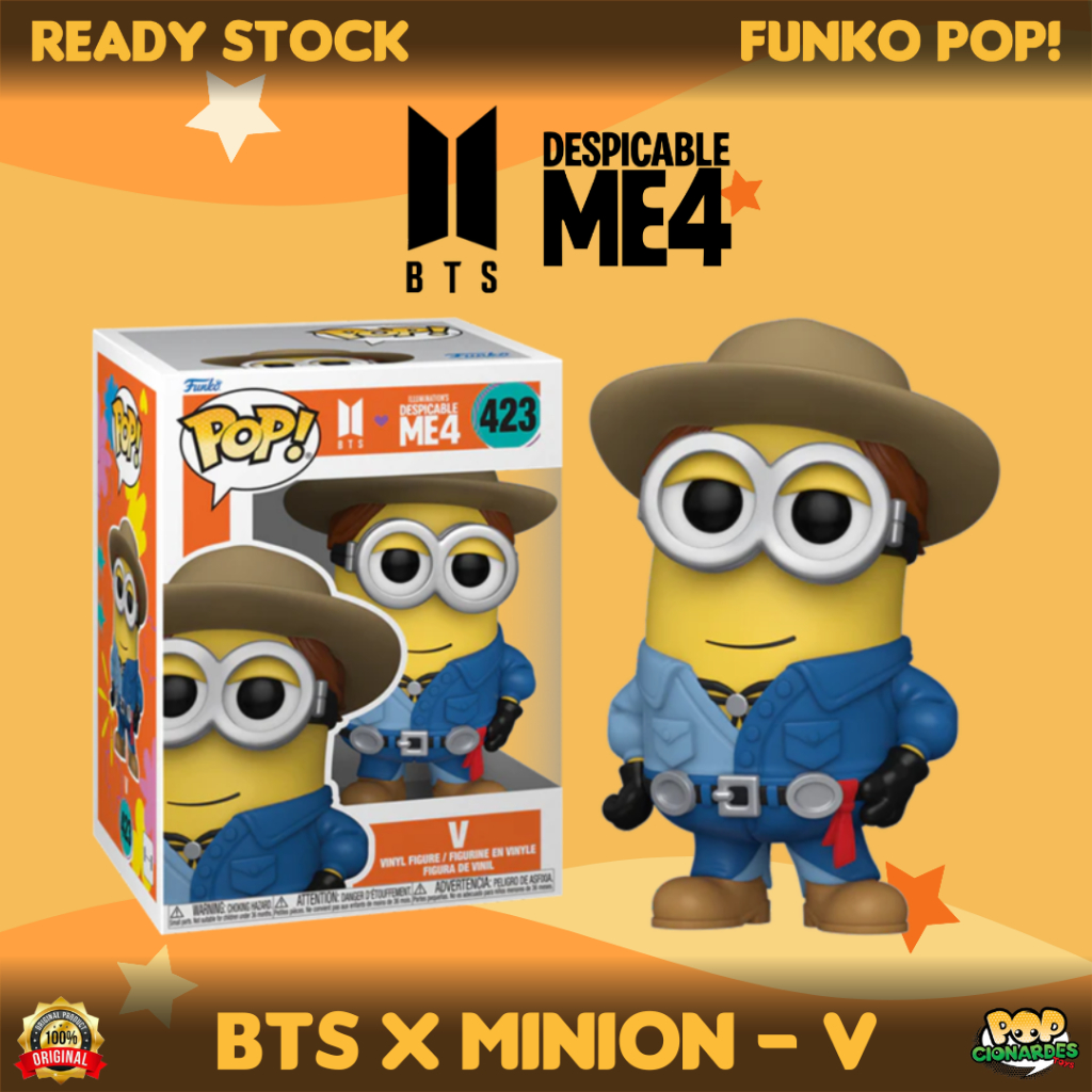 Funko POP Music - BTS x Minion - V #423