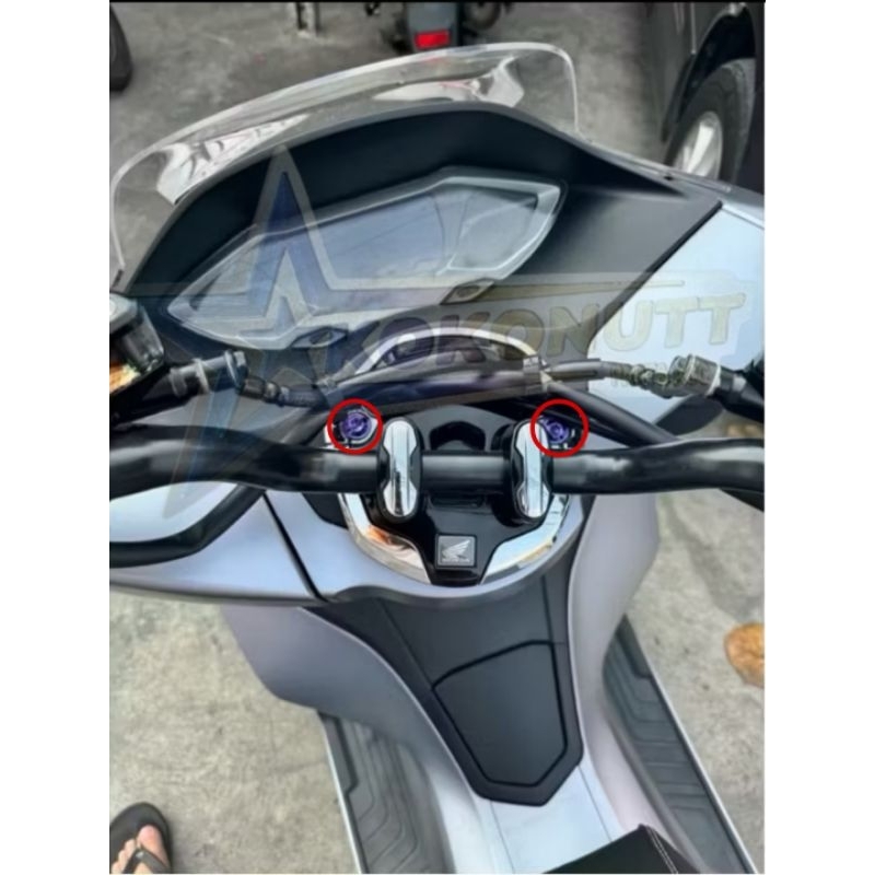 Baut Titanium Cover Stang PCX 150/160 Original Vietnam 2 PCS