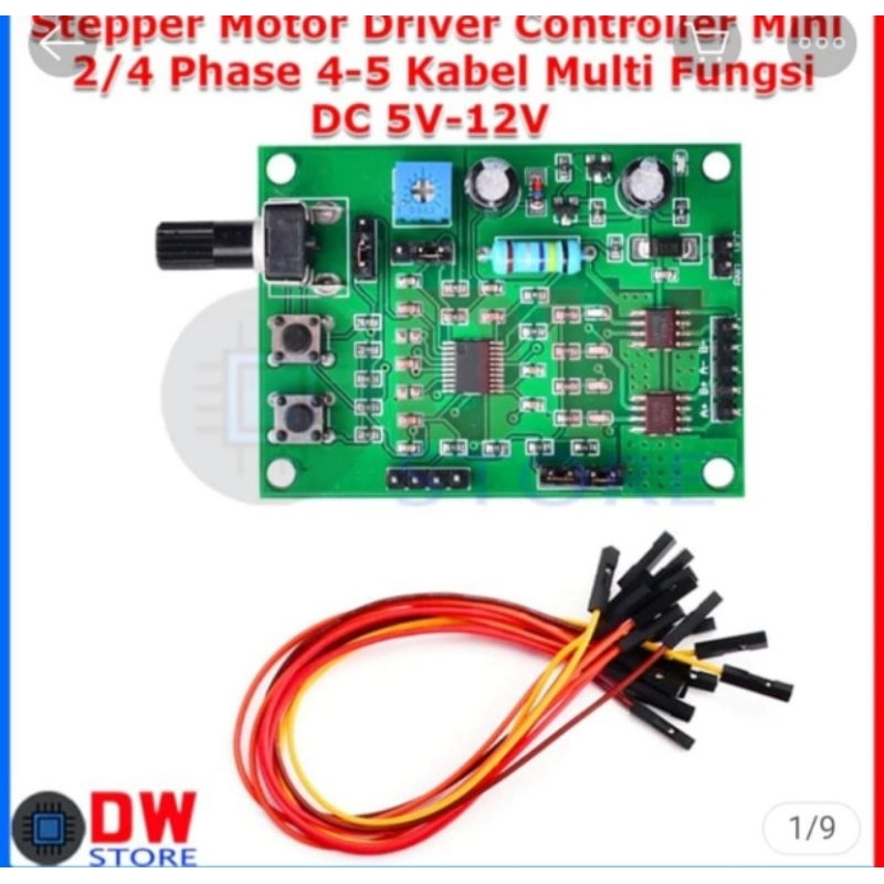 Modul mini micro stepper motor driver DC 5V-12V 2-4