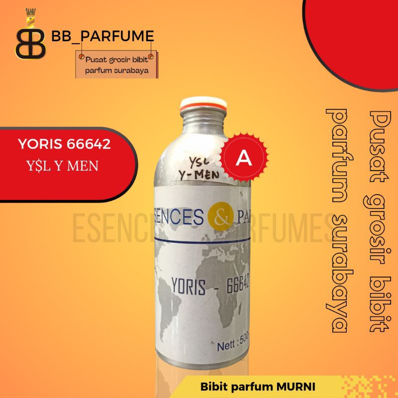 Bibit parfum murni YORIS (A) | bibit parfum murni essences & perfumes