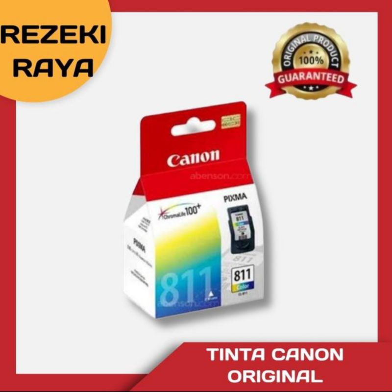 Tinta Canon CL-811 Color Original Cartridge – Warna Asli Canon PIXMA MP287 MP258 iP2770