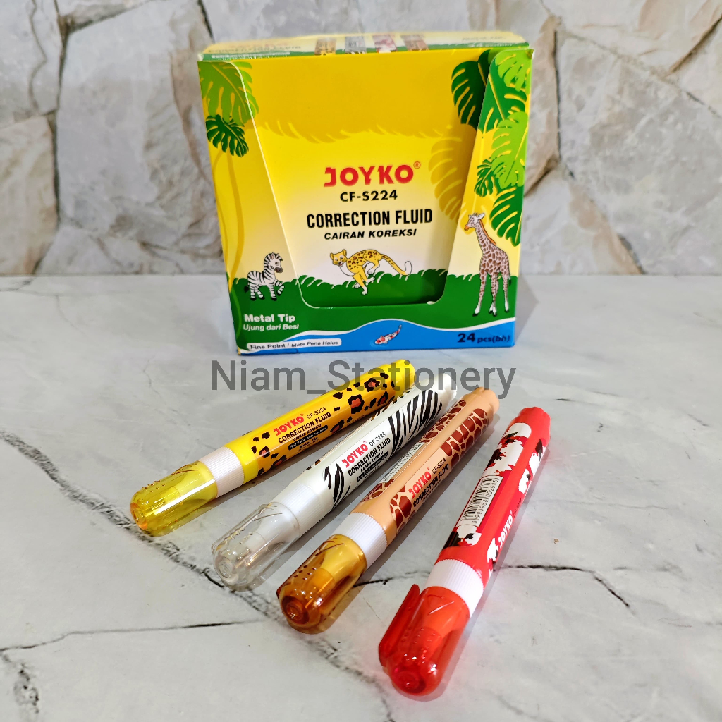 

ECER ( 1 PCS ) Tip-Ex Stipo Cair Animal Joyko CF-S224 CF-S221