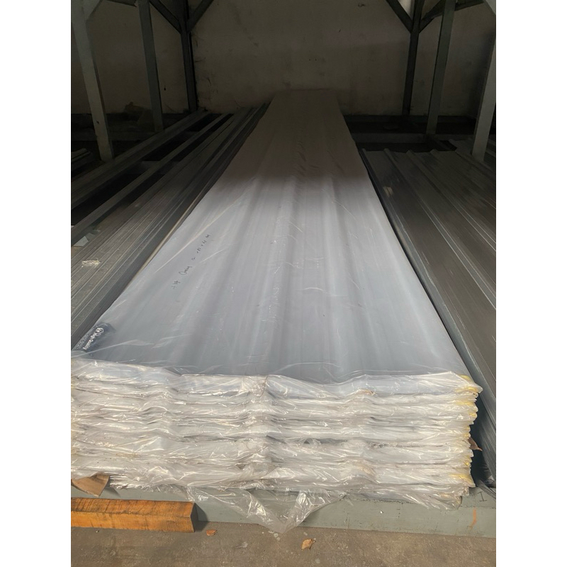 Atap Spandek transparan/Fiber