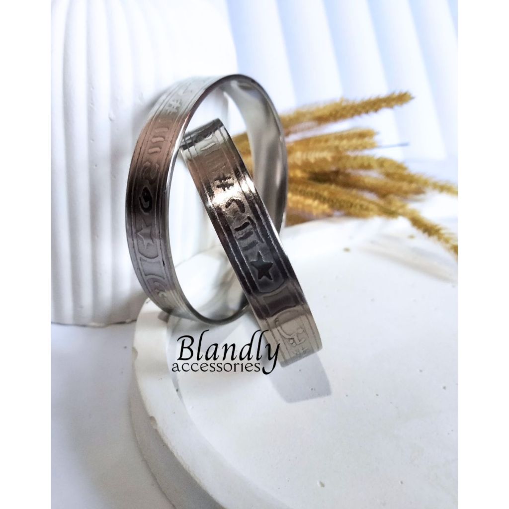 GELANG WAFAQ RAJAH SULAIMAN SIZE BAYI DAN ANAK STAINLESS STEEL MONEL
