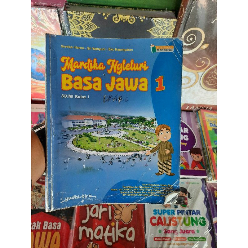 Mardika Ngleluri Basa Jawa SD/MI Kelas 1 Kurikulum Merdeka Yudhistira - Bekas
