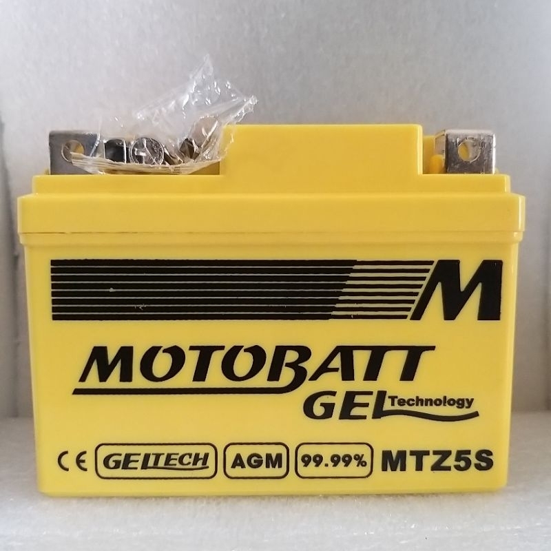 Aki Motor Motobatt MTZ5S,Gsx150,Verza,Vixion,Byson,MxKing,CsOne.100%ori Universal.