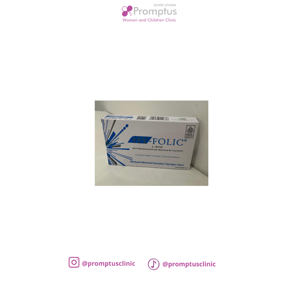 Hy-Folic- Suplemen Penunjang Asam Folat Untuk  Ibu Hamil