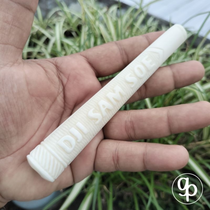 once pipa padutan tulang kerbau ukir