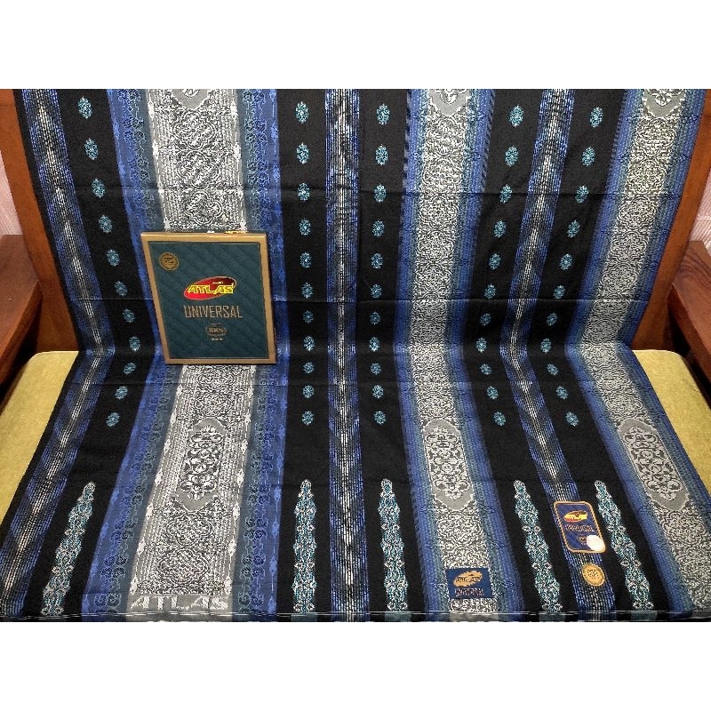 SARUNG ATLAS UNIVERSAL 690 JACQUARD MOTIF SONGKET JAGUAR MURAH