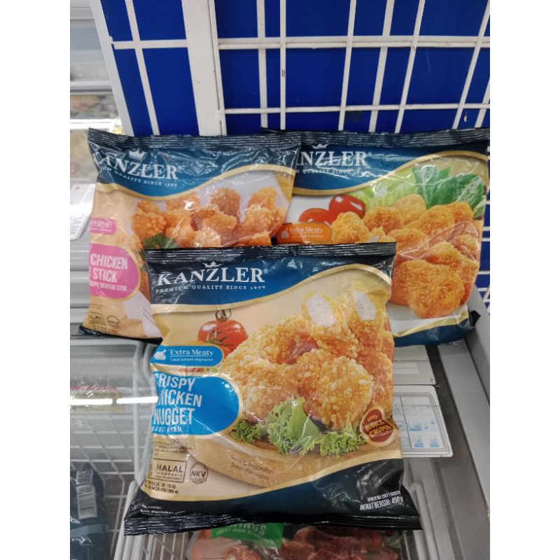 

KANZLER varian (CHICKEN NUGGET, CRISPY CHICKEN NUGGET STICK, CRISPY CHICKEN NUGGET)