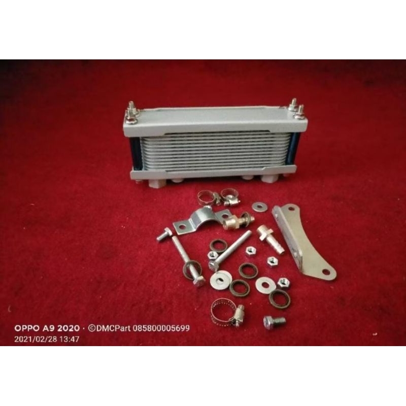 Oil cooler pendingin oli/Radiator motor universal 15 row pnp gl100 cb fu crf mp glpro Tiger
