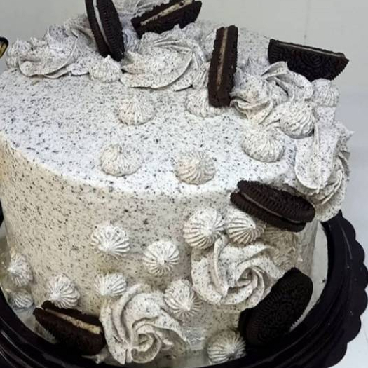 

Kue Tart ulang tahun topping oreo rasa special