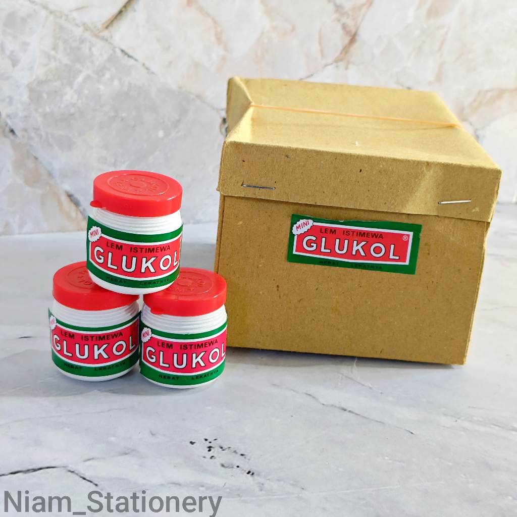 

Azka_Niam ECER ( 1 PCS ) LEM KERTAS GLUKOL KECIL