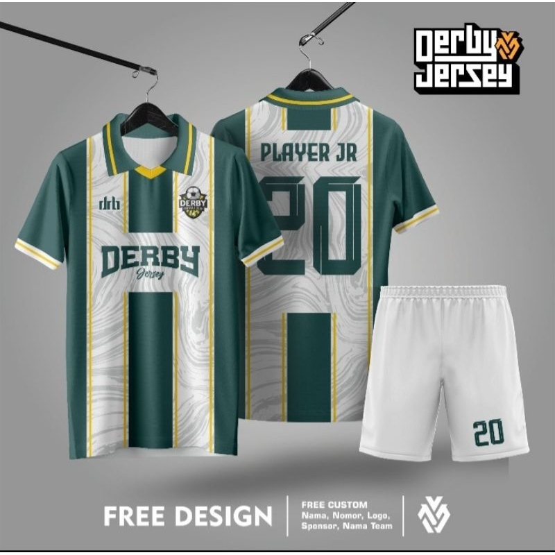 JERSEY BAJU FUTSAL SEPAK BOLA PRINTING JERSEY FUTSAL CUSTOM CUSTOM