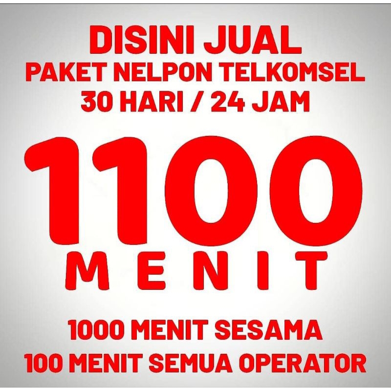 paketnelpon1bulan1100menit