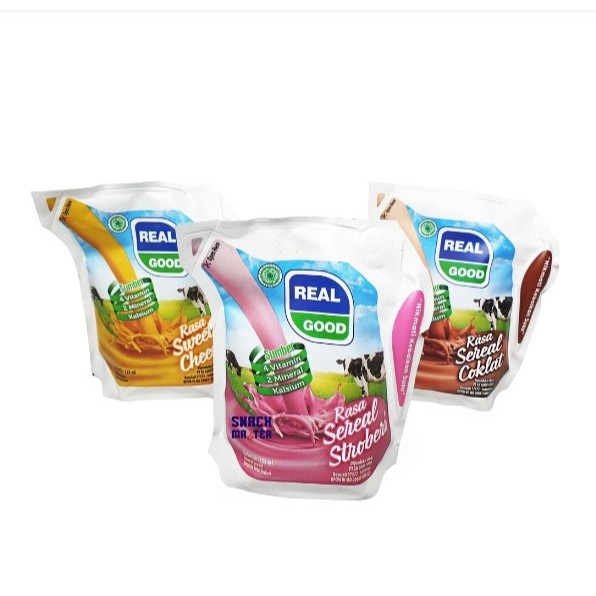 

REAL GOOD SUSU BANTAL UHT 125ml / (HARGA PER DUS) 1 DUS ISI 40 Pcs