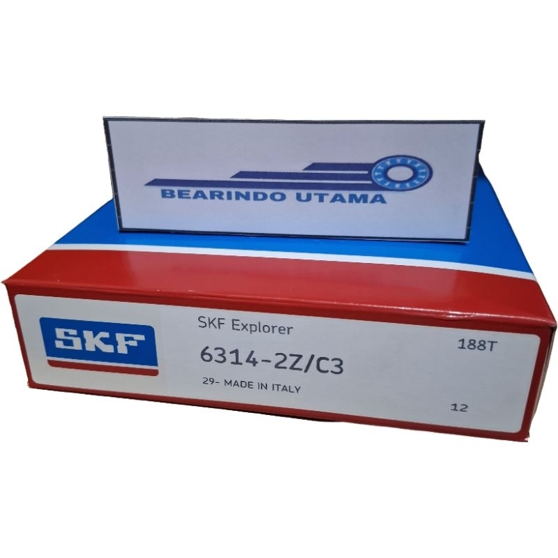 BEARING 6314 ZZ / 6314ZZ / 6314 2Z SKF C3 ITALY