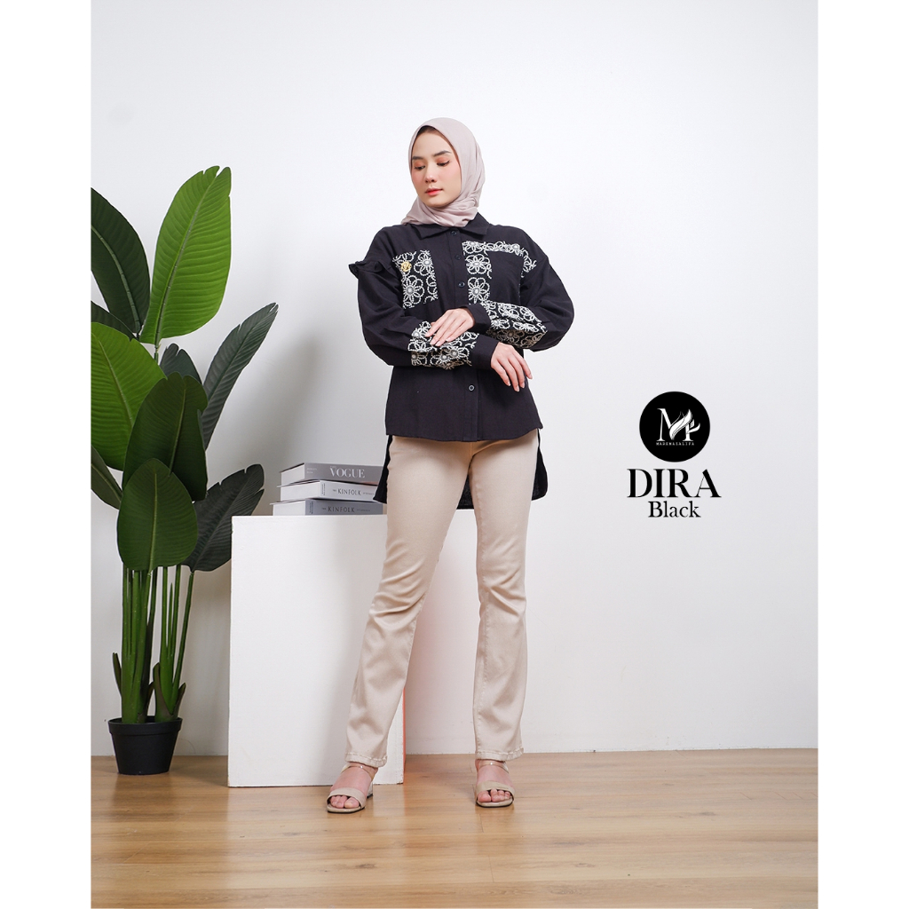 MAREMA - Atasan Wanita Dira Casual Zalifa - Kemeja Wanita
