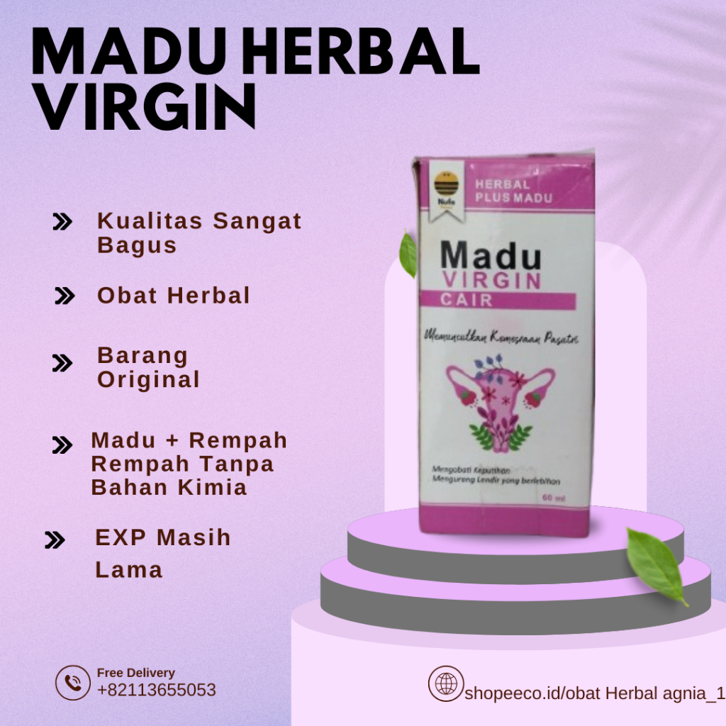 

Madu Virgin Madu Khusus Wanita Obat Mengatasi Bau Tak Sedap Mengencangkan Otot Otot Kewanitaan