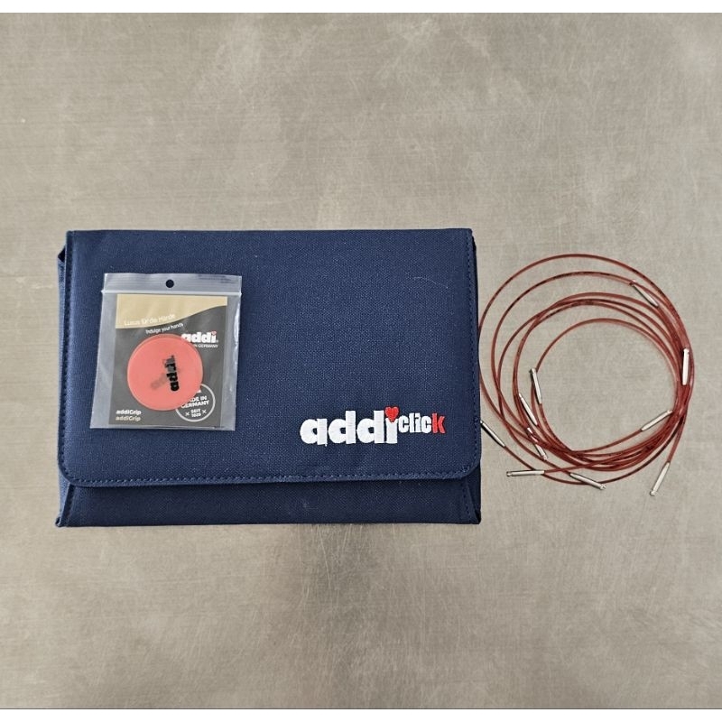 [PRELOVED] Addi click novel lace short 9 cm (3.5") interchangeable needle set