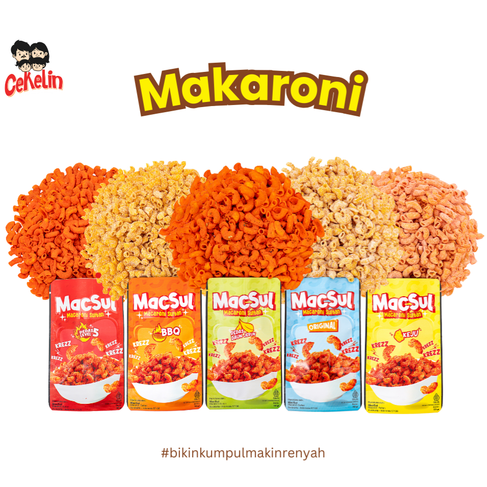 

Cekelin Macaroni Sultan / Snack Macaroni / Macaroni Pedas / Cemilan Macaroni