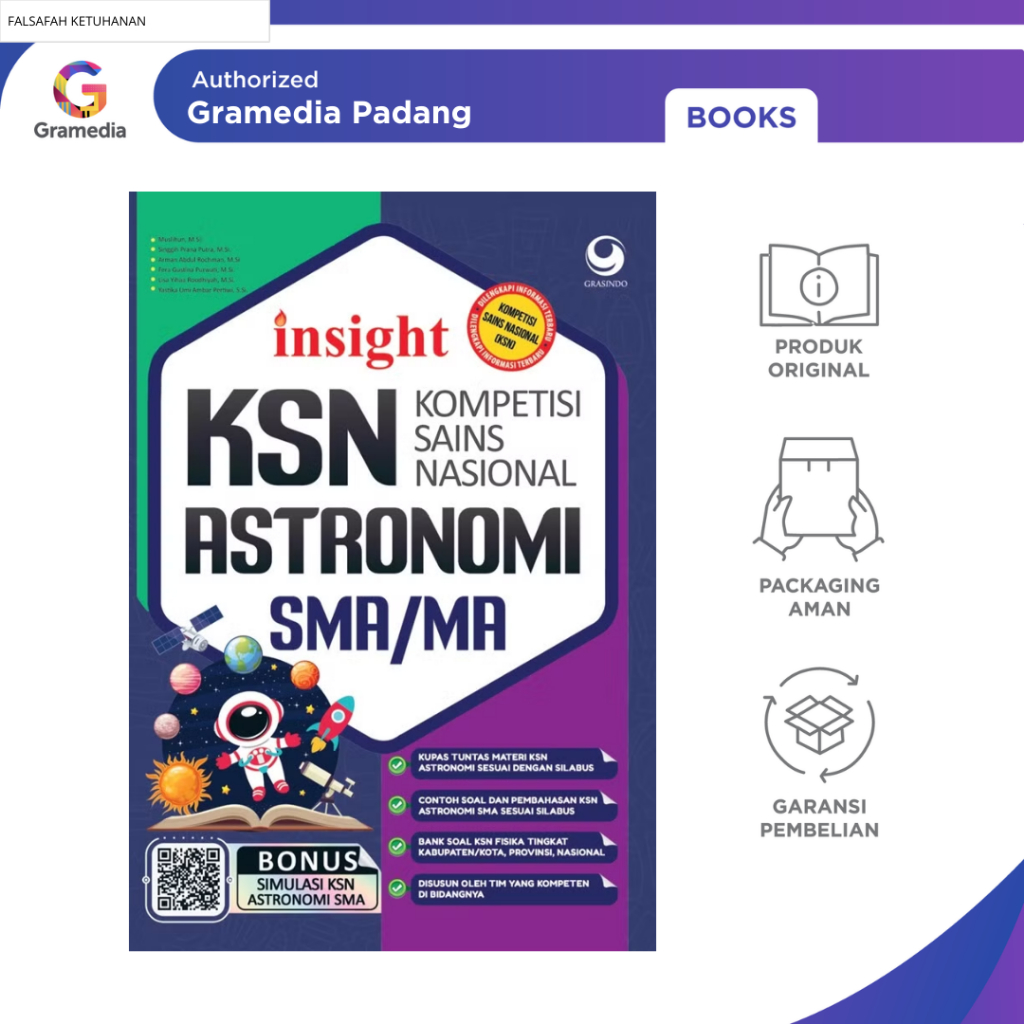Gramedia Padang - INSIGHT KSN (Kompetisi Sains Nasional) Astronomi SMA