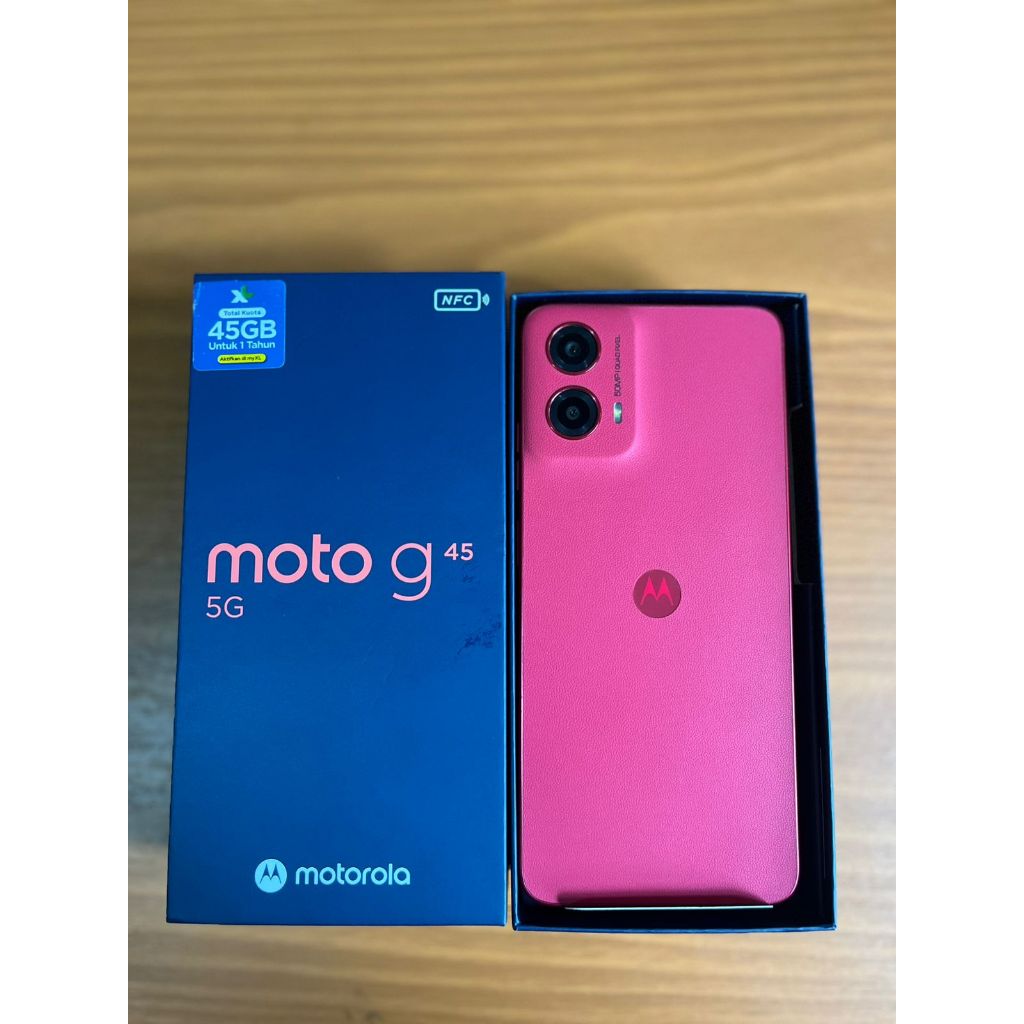 MOTOROLA moto g45 5G 8/256GB SECOND FULLSET GARANSI