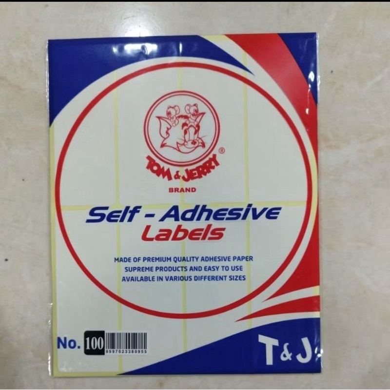 

Label Tom & Jerry No 100 (38*100mm)