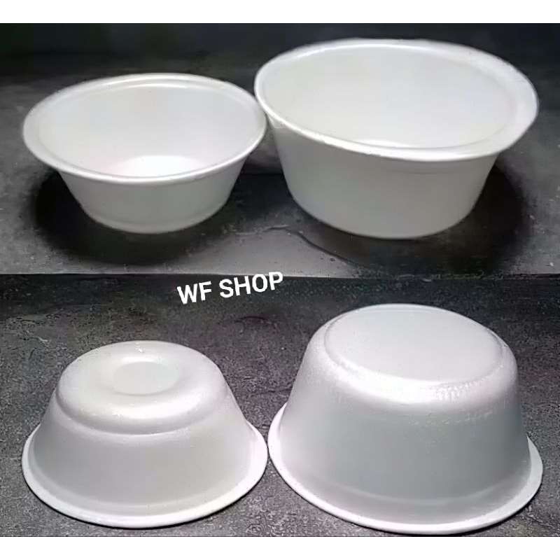 Mangkuk / mangkok KCS - Styrofoam mangkok / Mangkuk Kecil dan Besar