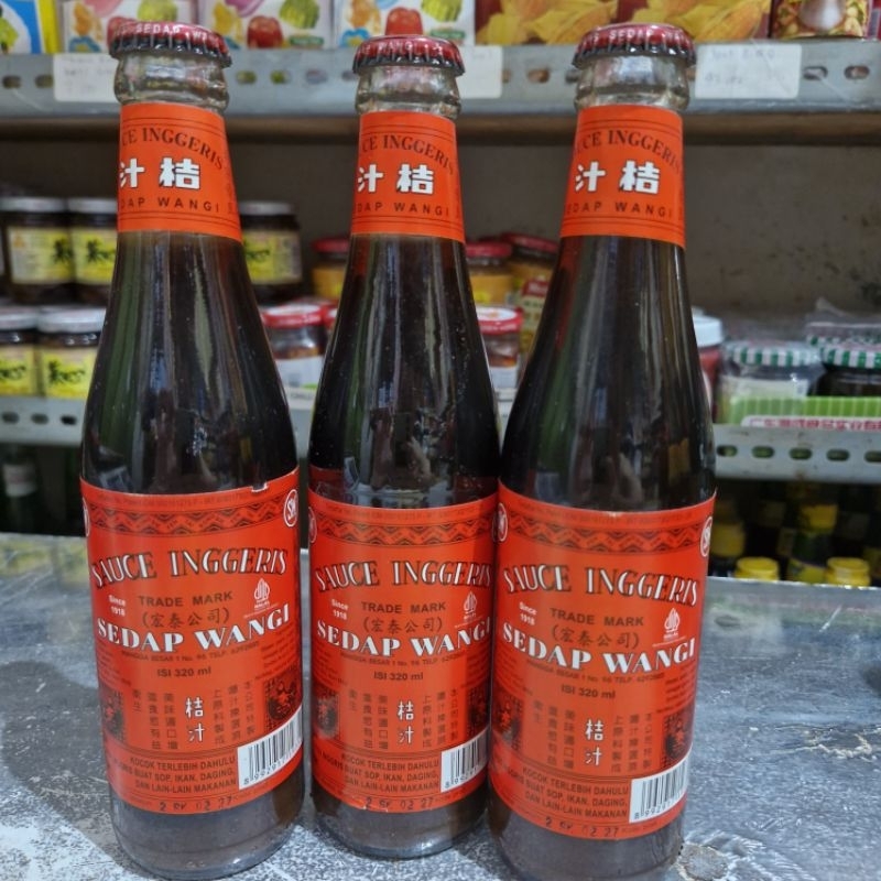 

sauce inggris sedap wangi / saus inggris 300ml / inggirs sedap wangi