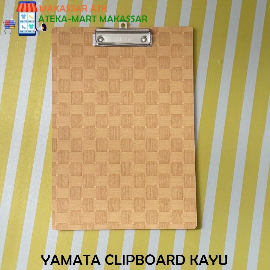 

[1 PCS] CLIPBOARD KAYU MDF PAPAN LAPANGAN ALAS UJIAN
