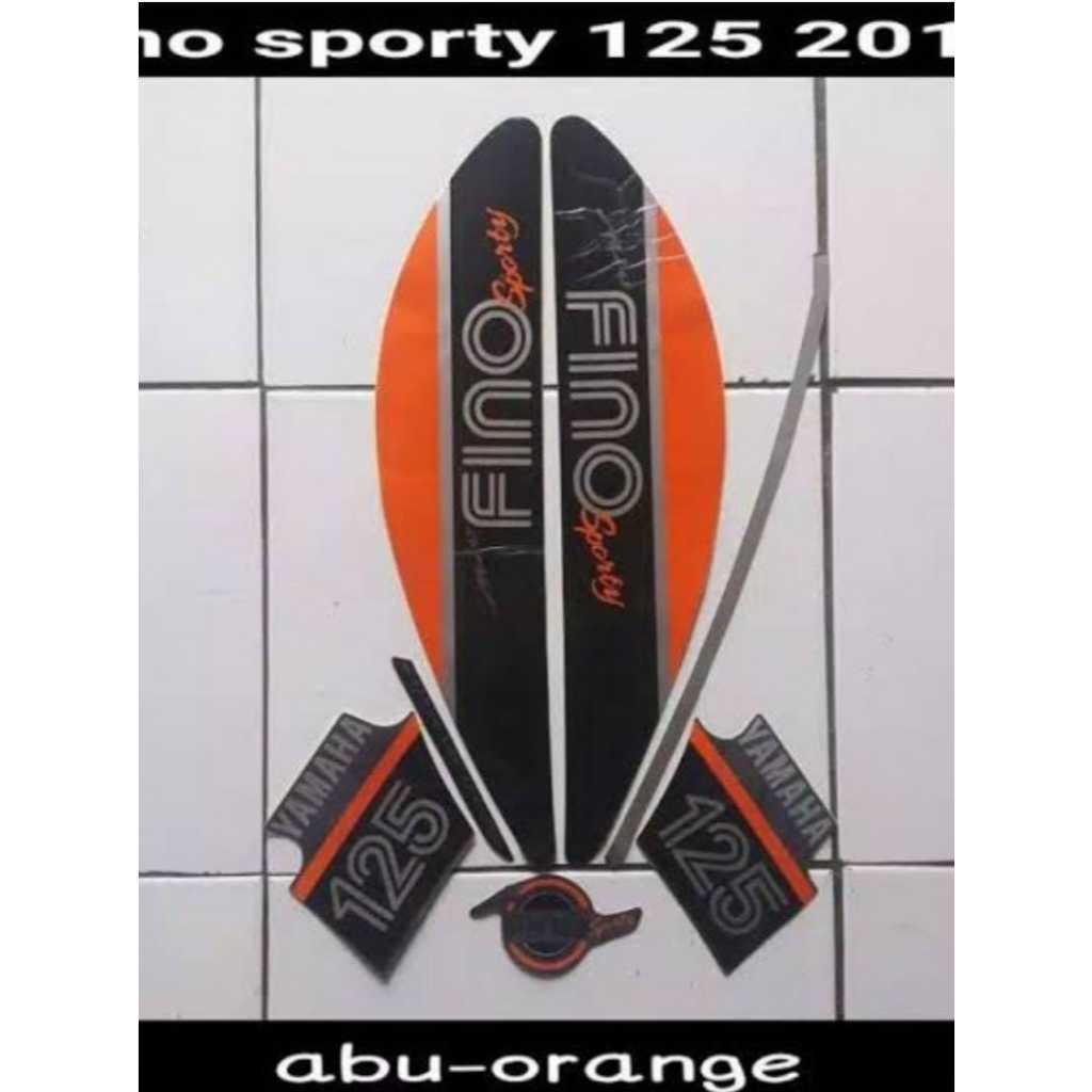 Stiker Striping Honda FINO Sporty 125 2017 List Stiker Standar Fino Sporty 2017 Terbaik