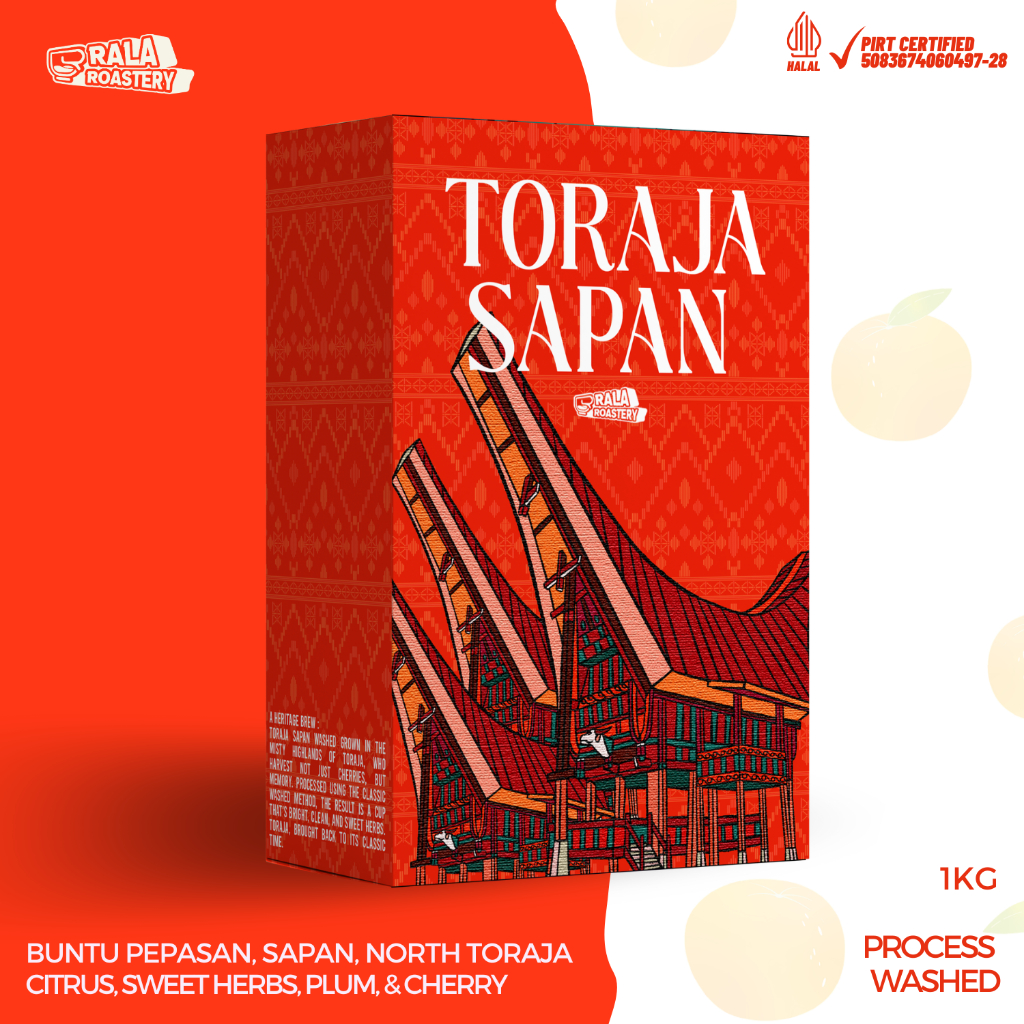 

Kopi Arabika TORAJA SAPAN | Biji Kopi single Origin Arabica 1 Kg