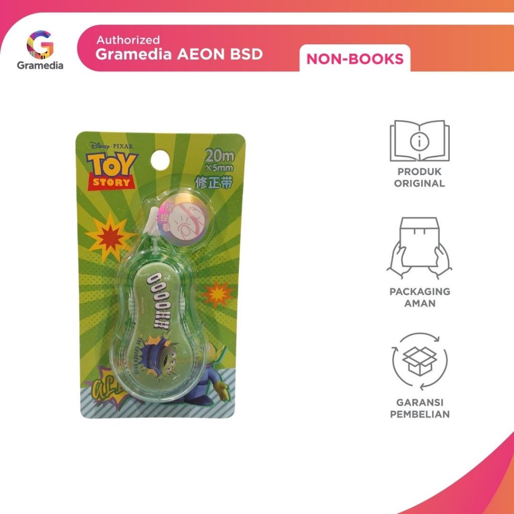 

GRAMEDIA BSD CITY - CORRECTION TAPE TOY STORY KAKO